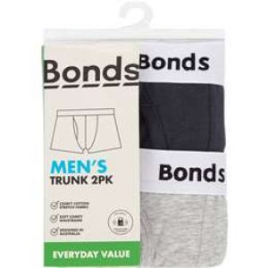 Bonds Mens Trunk L 2 pack