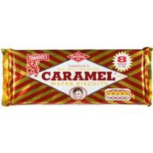 Tunnocks Snacks Caramel Wafer 8pk 240g