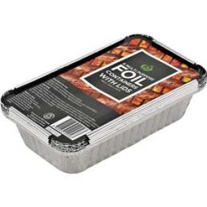 Essentials Aluminium Tray Foil Container Multi Purpose 6 pack