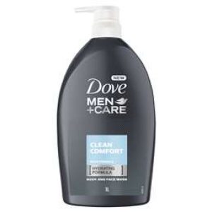 Dove Men Care Clean Comfort Body & Face Wash 1l
