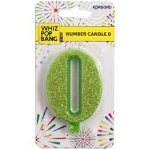 Korbond Party Candle Metallics Number 0 19g