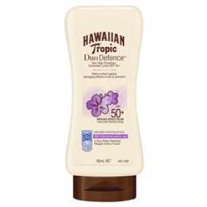 Hawaiian Tropic Duo Defence Spf50+ Sunscreen 180ml