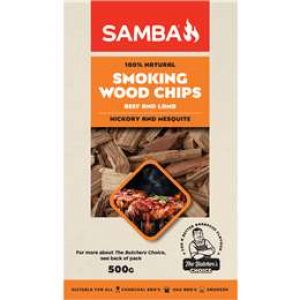 Samba Smoking Chips Beef & Lamb  500g