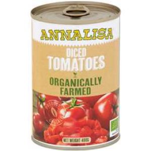 Annalisa Organically Farmed Diced Tomatoes 400g