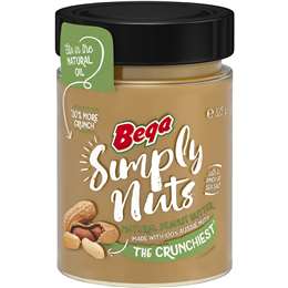 peanut 325g crunchiest bega nuts butter simply brands