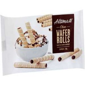 Altimate Chocolate Wafer Rolls  20 pack