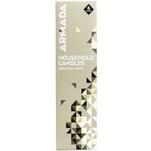 Essentials Candle Submarine Plain 6 pack