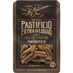 La Molisana Pastificio Extra Di Lusso Wholewheat Penne Rigate 500g