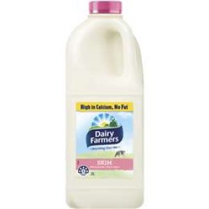 Dairy Farmers Permeate Free Skim Milk 2l