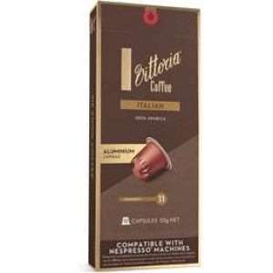 Vittoria Italian Nespresso Compatible Coffee Capsules pack 10
