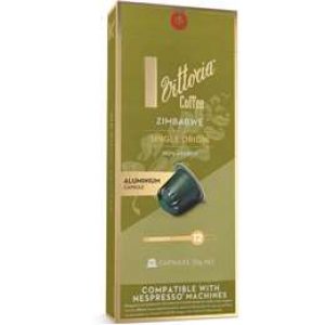 Vittoria Zimbabwe Single Origin Aluminium Coffee Capsules 10 pack