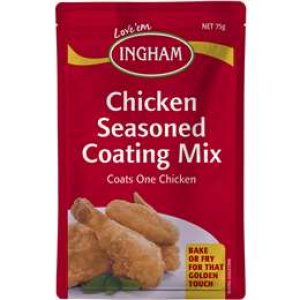 Ingham’s Coating Mix Seasoning Chicken 75g