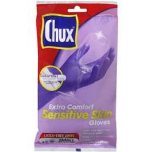Chux Extra Comfort Gloves Sensitive Skin Small 1 pair