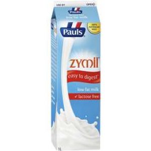 Pauls Zymil Light Lactose Free Milk 1l