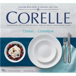 Corelle Winter Frost White 16pc Set  each