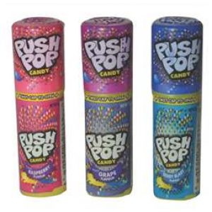 Topps Push Pop Candy 15g