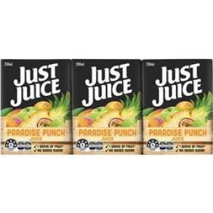 Just Juice Paradise Punch  6x200ml