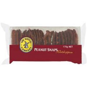 The Dutch Company Peanut Snaps 175g