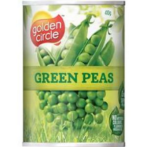 Golden Circle Peas Green 410g