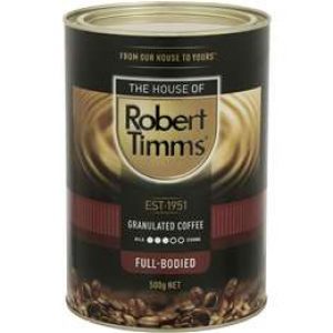 Robert Timms Instant Coffee Premium Full-bodied 500g