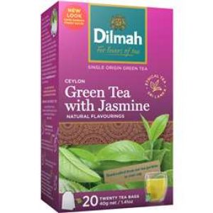 Dilmah Green Tea Jasmine 20pk