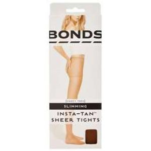 Bonds Instatan Sheer Stockings Slim Tight Light Brown Medium each
