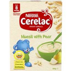 Nestle Cerelac Baby Cereal Muesli With Pear Stage 3 200g