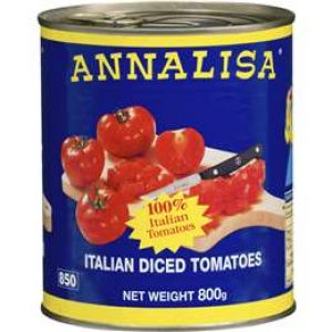 Annalisa Diced Tomatoes  800g