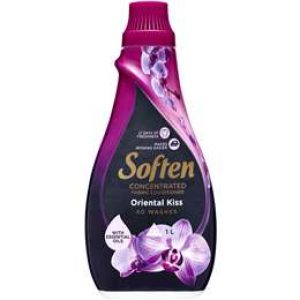 Soften Concentrated Fabric Softener Oriental Kiss 1l