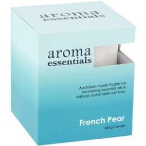 Aroma Essentials Candle French Pear 300g