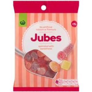 Woolworths Jubes  270g