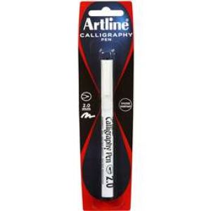 Artline Calligraphy Black Pen 2.00mm each