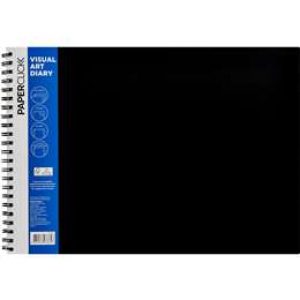 Paperclick A3 Visual Art Diary 120 Pages each