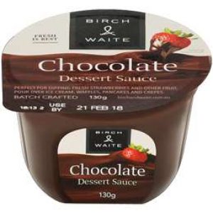 Birch & Waite Milk Chocolate Dessert Sauce 130g