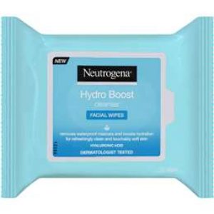 Neutrogena Hydro Boost Cleanser Facial Wipes 25 pack