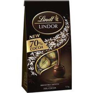 Lindt 70% Cocoa Bag 123g
