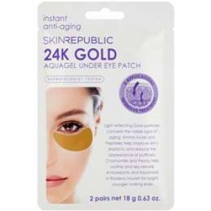 Skin Republic Gold Under Eye Patches  2 pack