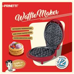 Prinetti Waffle Maker each - Black Box Product Reviews