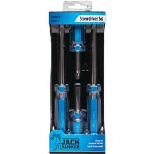 Jack Hammer Screw Driver Set 4 Piece each