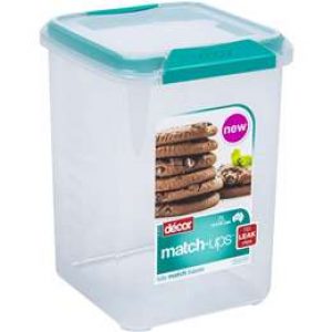 Decor Match Ups Clips Tall Square 3l  each