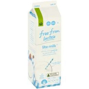 Woolworths Free From Lactose Light Milk  1l