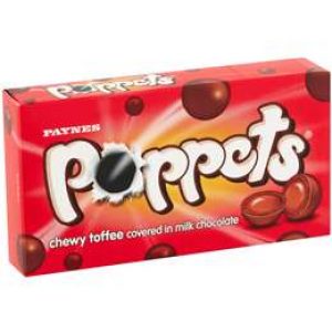 Paynes Poppets Chewy Toffee  39g