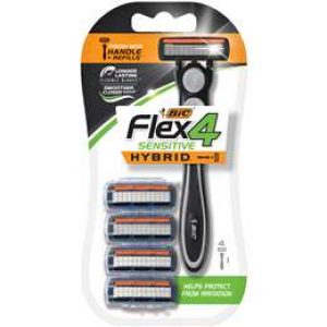 Bic Flex4 Hybrid Handle & Refills  each
