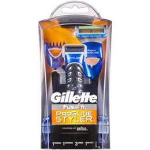 Gillette Fusion Proglide Razor Styler & Trimmer each