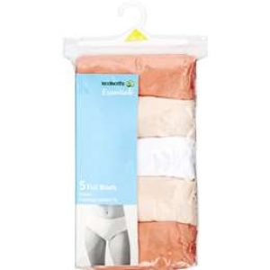 Woolworths Essentials Underwear Women's Full Brief Size 12-14 each