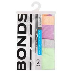 Bonds Ladies Underwear Hipster Boyleg Fashion Size 14 2 pack
