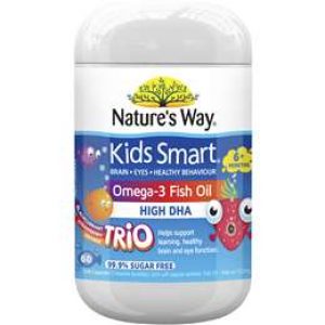 Nature’s Way Kids Omega-3 Fish Oil Smart Trio 60 capsules