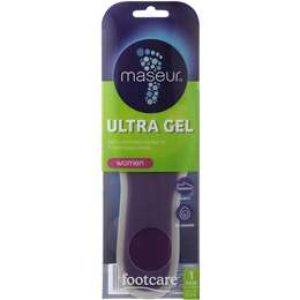 Maseur Womens Ultra Gel Insole 1 pair