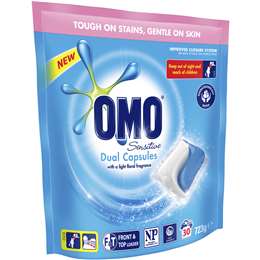 Omo Dual Capsules Sensitive 30 pack - Black Box Product Reviews