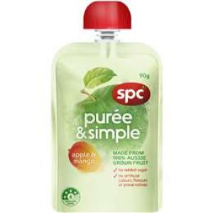 Spc Puree & Simple Apple & Mango 90g